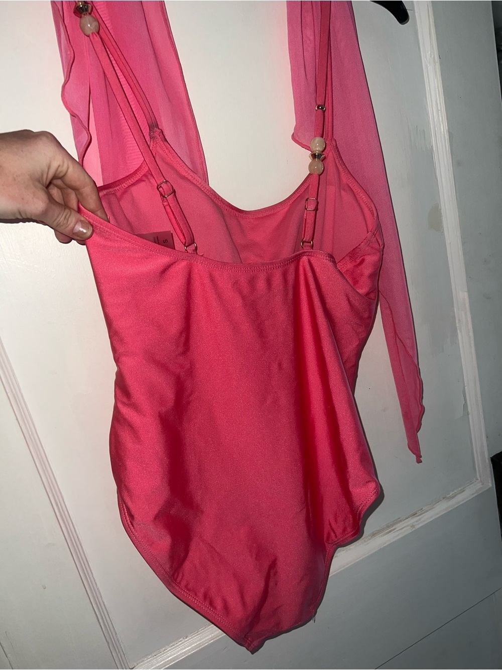 Pink One-Piece Swimsuit - Picture 3 of 7
